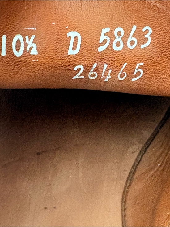 Allen Edmonds Parkway Brown Leather Split Toe Derby Dress Shoes Mens Size 10.5 D